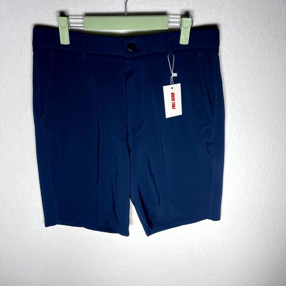 Full Send NelkBoys Performance Golf Shorts Dark Blue Mens Size Medium NEW - Picture 5 of 12